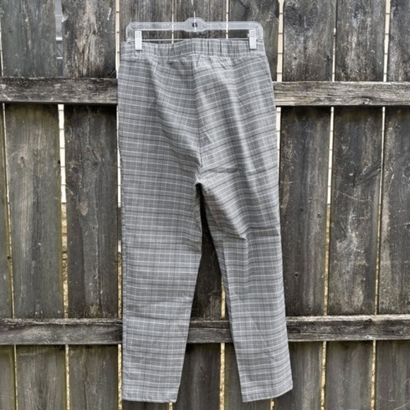 Shinestar‎ Gray Plaid Pull On Stretch Pants XL - Picture 2 of 4